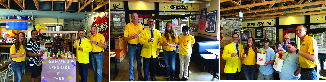 Lemonade Stands at Raising Cane's